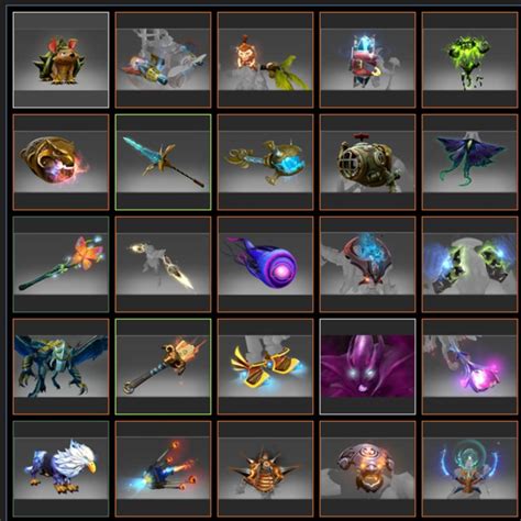 immortal items dota 2